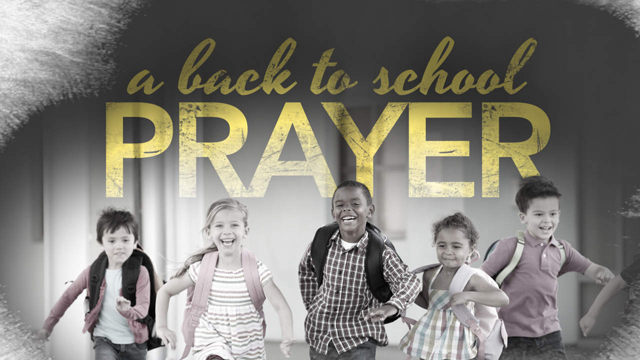 Back to School Prayer