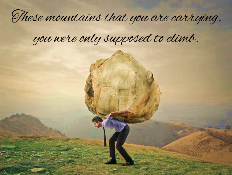 Mountains We Have Climbed - Carry or Climb?