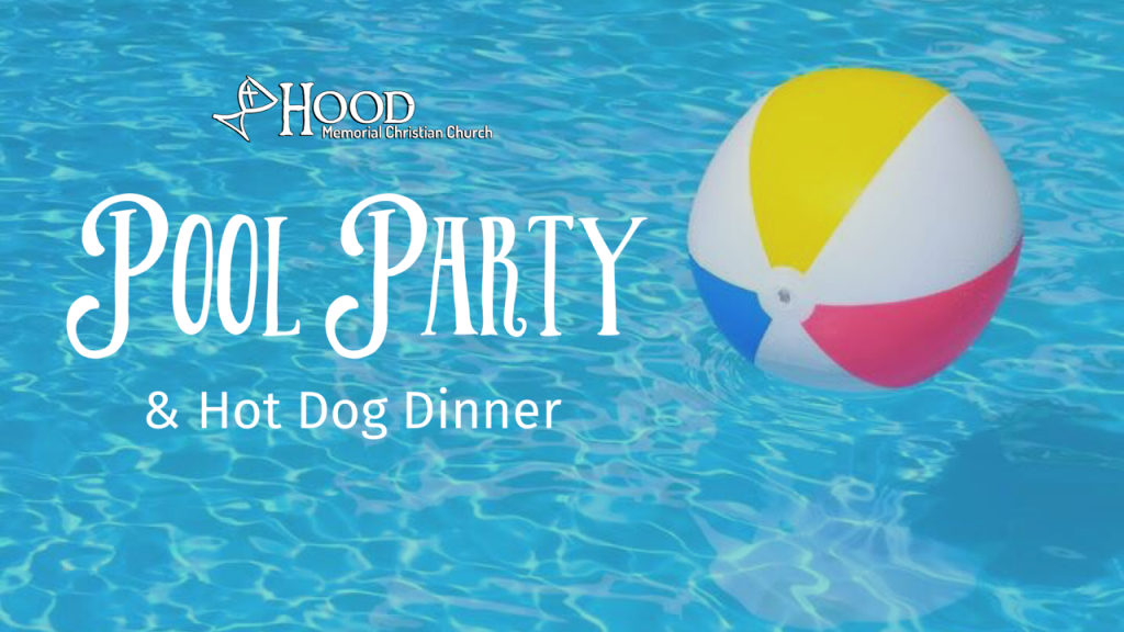 End of Summer Back to School Pool Party