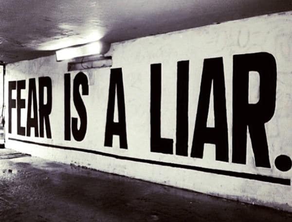 Fear is a Liar!