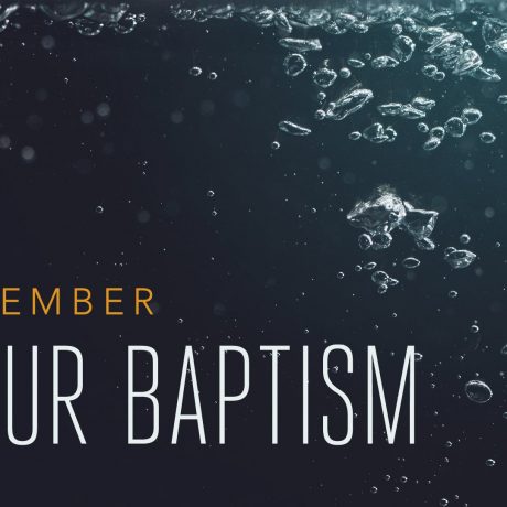 Baptism: Turning Towards Ministry