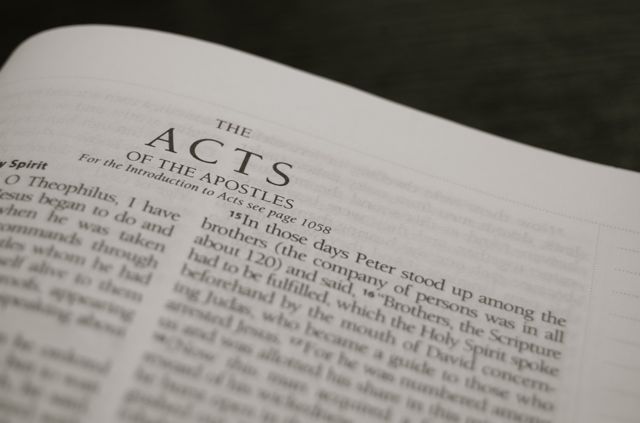 The Stories in Acts