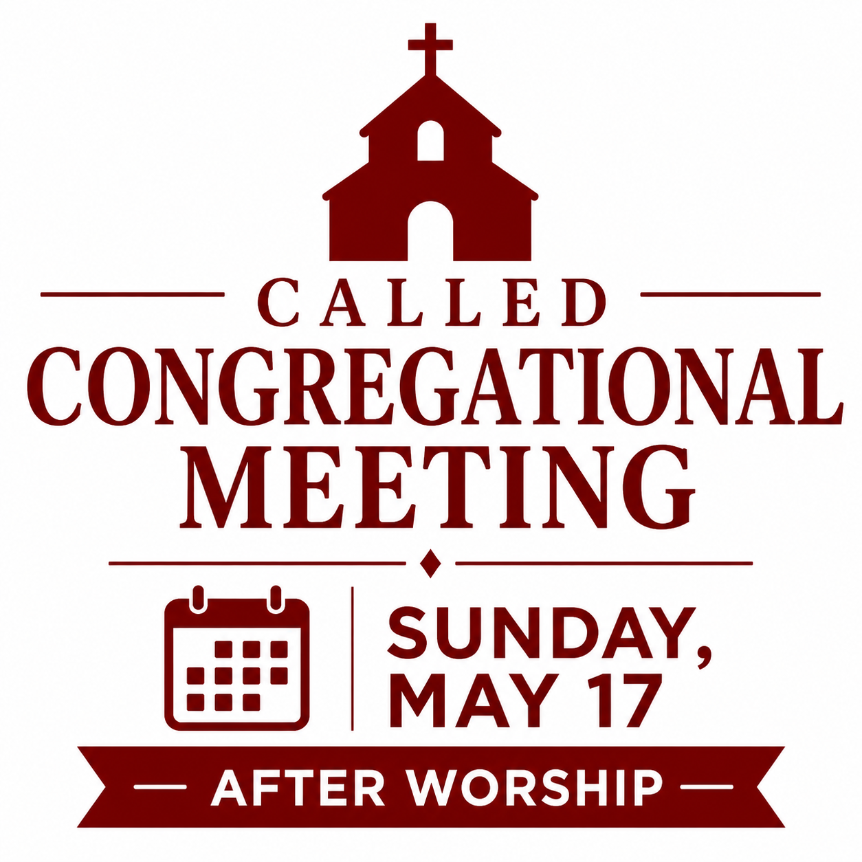 Called Congregational Meeting
